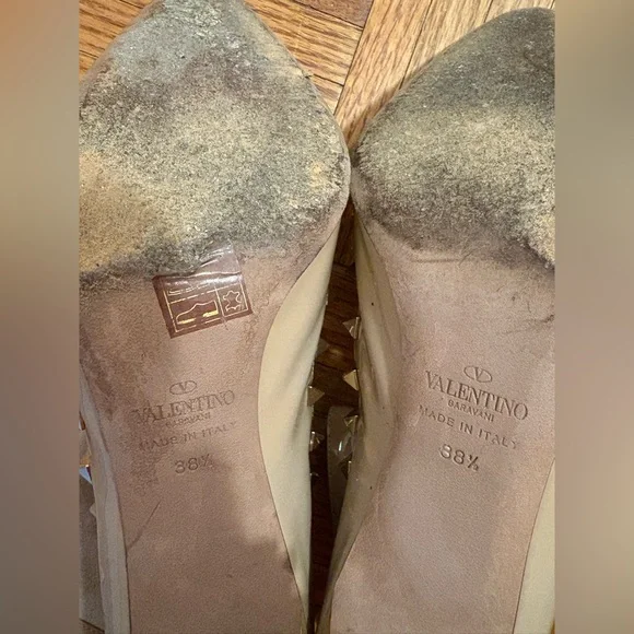 VALENTINO Garavani rockstud booties 38.5 preowned with box size 8.5 US - Picture 10 of 16